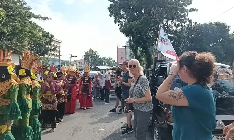 Foto: Pendukung dan kader partai Gerindra menggelar Pesta Rakyat.(Istimewa)