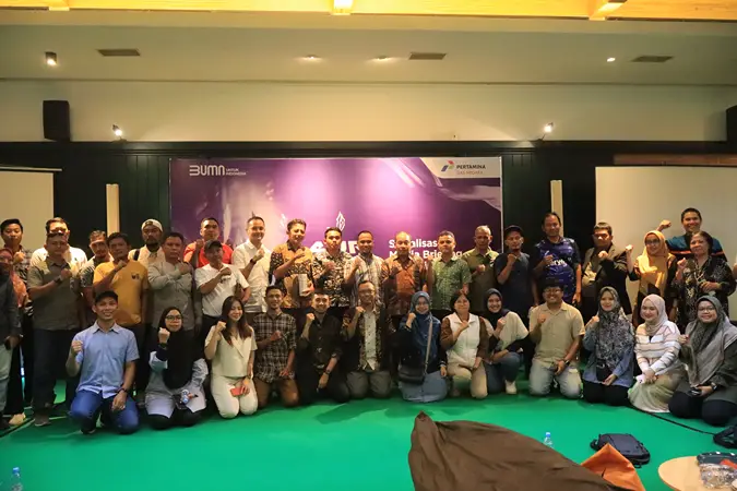 Foto: PT Pertamina (Persero) melakukan pemaparan tentang kompetisi Anugerah Jurnlisitik Pertamina 2024.(Dok:PGN)