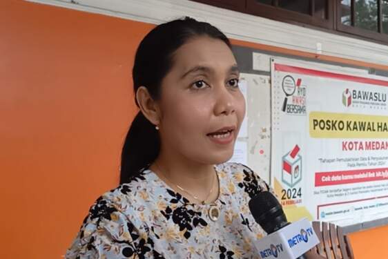 Foto: Ketua KPU Medan, Mutia Atiqah.