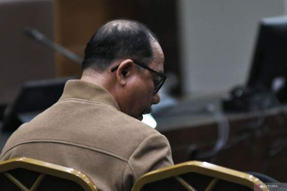 Foto: Gazalba Saleh divonis 10 tahun penjara.