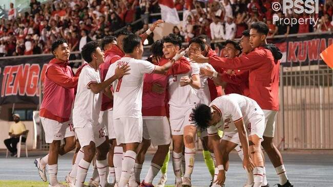 Foto: Timnas Indonesia U-17 lolos ke Piala Asia U-17 2025.