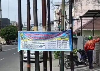 Resmi Berlaku! Tarif Parkir di Medan: Roda 2 Rp 3.000, Roda 4 Rp 5.000