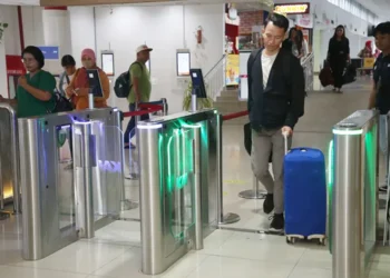 KAI Divre I Sumut Dukung SDGs dengan Penerapan Face Recognition Boarding Gate