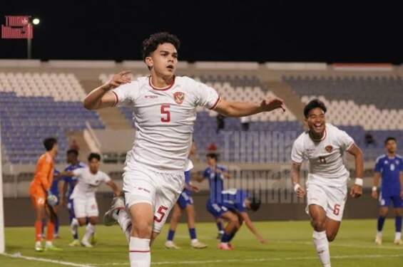 Foto: Timnas Indonesia U-17 raih tiga angka penting dari laga versus Kuwait.