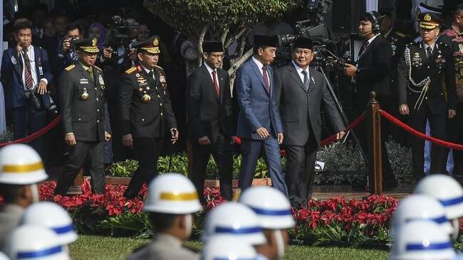 Foto: 15 ribu polisi akan kawal pelantikan Prabowo jadi presiden.