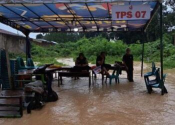Terdampak Banjir, 110 TPS di Sumut Gelar Pilkada Susulan