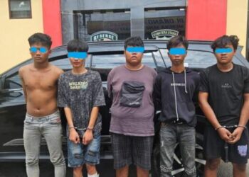 Polisi Ringkus 5 Begal Bacok Korban di Jalan Bandara Kualanamu, 1 Ditembak