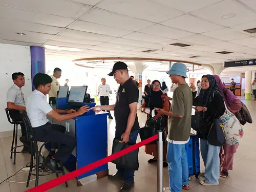 Momen Pilkada Serentak 2024, Rabu, 27 November 2024, PT Kereta Api Indonesia (Persero) Divre I Sumut mengangkut sebanyak 6.526 penumpang.(Dok:KAI Divre I SU)