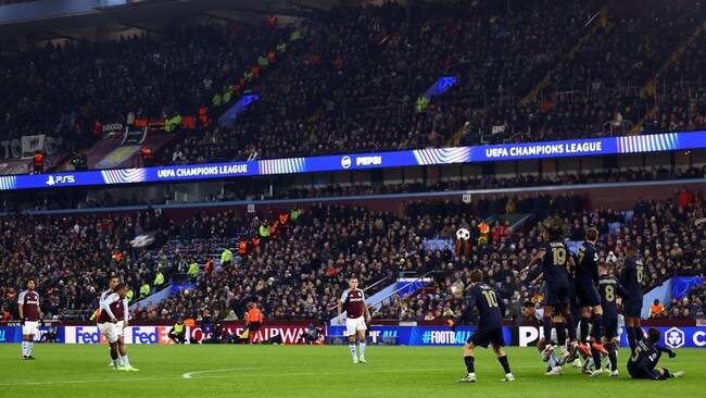 Foto: Juevntus ditahan imbang Aston Villa.