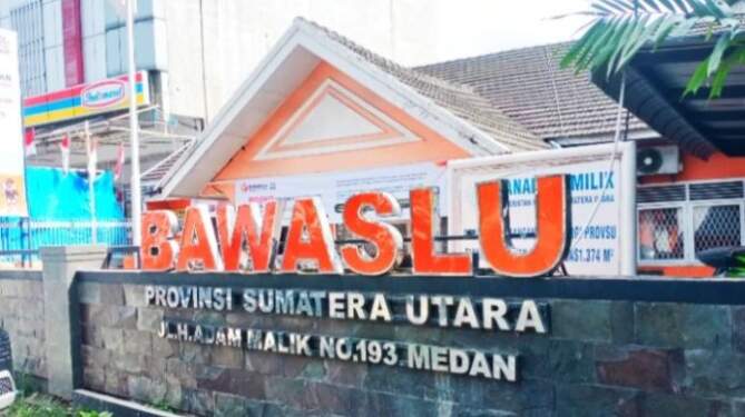 Foto: Kantor Bawaslu Sumut.