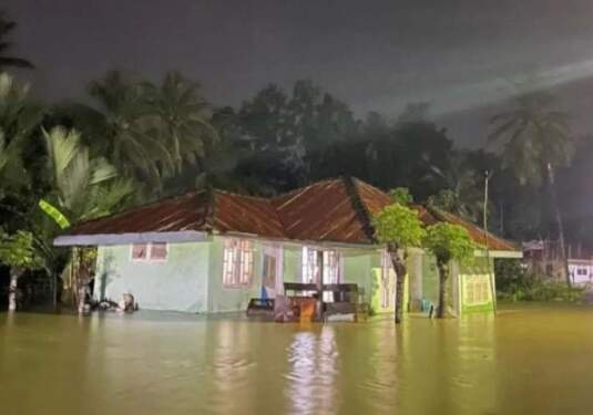 Foto: BPBA sebut banjir Pidie meluas menjadi 16 kecamatan.