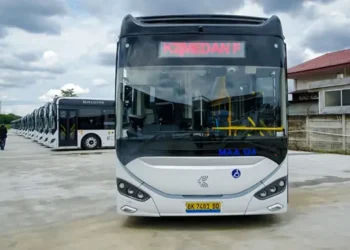 Foto: Pemko Medan akan Luncurkan 60 Bus Listrik Baru 2