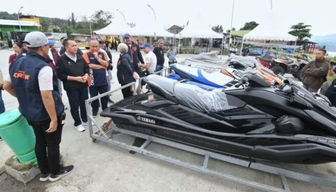 Polda Sumut menyiapkan sebanyak sembilan kapal untuk pengamanan kejuaraan Aquabike Jetski World Championship 2024.