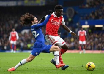 Chelsea vs Arsenal Berakhir Imbang