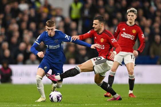 Foto: Laga Manchester United kontra Chelsea.