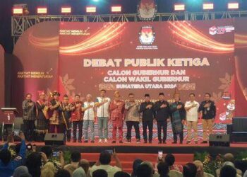 Debat Pilgubsu, Bobby-Surya Minta Maaf ke Edy-Hasan