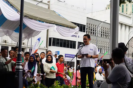 Foto: Pemerintah Kota Medan meluncurkan inisiatif transportasi ramah lingkungan dengan menghadirkan layanan bus berbasis listrik dengan skema Buy The Service (BTS). (Istimewa)