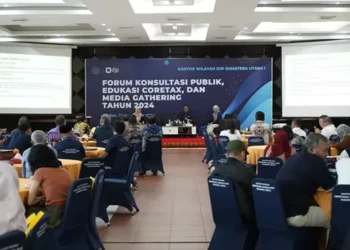 DJP Sumut I Realisasikan Penerimaan Pajak Sebesar Rp21,79 Triliun