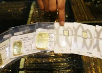 Rupiah Tenggelam, Harga Emas Meroket