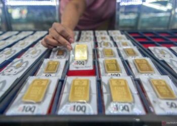 Rupiah Lesu, Harga Emas Merosot