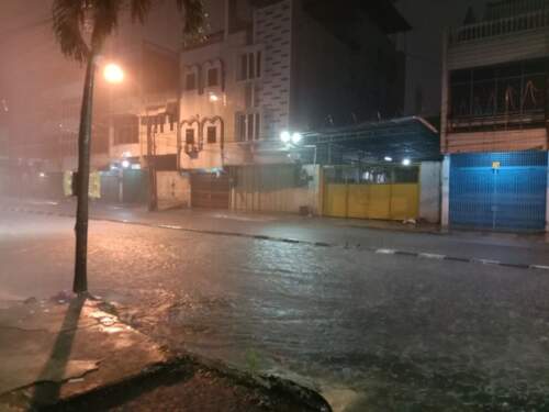 Foto: Hujan turun.
