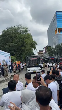 Foto: Dukung Mobilitas Berkelanjutan, Pemerintah Kota Medan dan Bluebird Group Hadirkan Bus Listrik 1