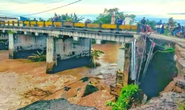 Foto: Kondisi terkini Jembatan Titi Payung.