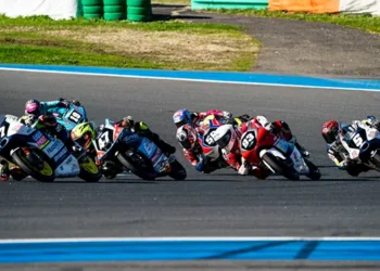 Foto: Pebalap Astra Honda Melaju Kencang Penutup JuniorGP 2024 di Estoril 5