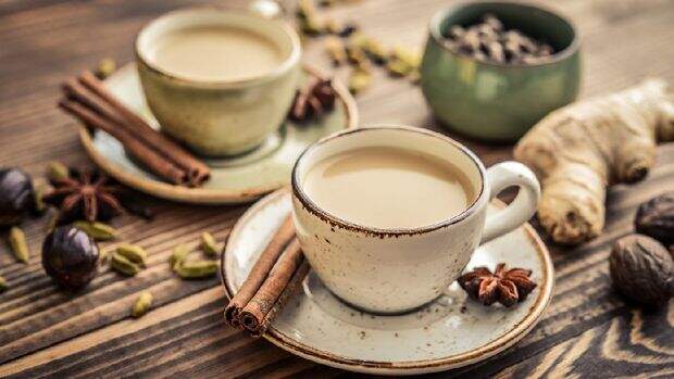 Foto: Teh cokelat.
