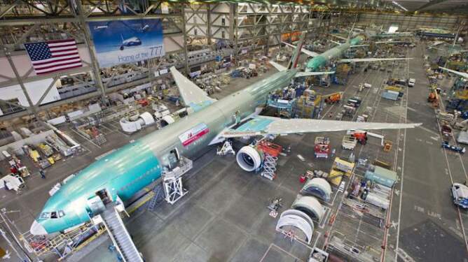 Foto: Pabrik Boeing.
