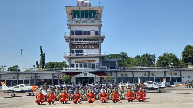 Foto: Pangkalan Udara TNI Angkatan Laut (Lanudal) Juanda.