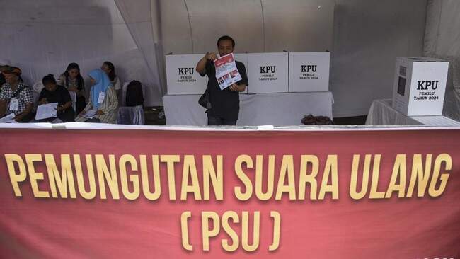 Foto: Pemungutan Suara Ulang (PSU).