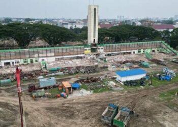 Renovasi Stadion Teladan Medan Tak Rampung Tahun Ini