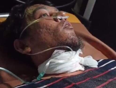 Korban dirawat di RS.
