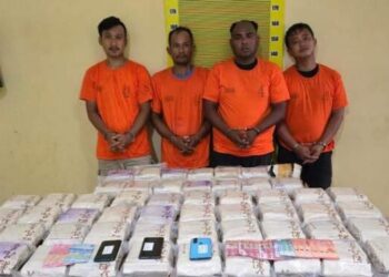 Polda Sumut Sergap Mobil Bawa 54 Kg Sabu Tujuan Jakarta