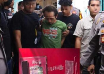 Polres Tebing Tinggi Gerebek Sarang Narkoba