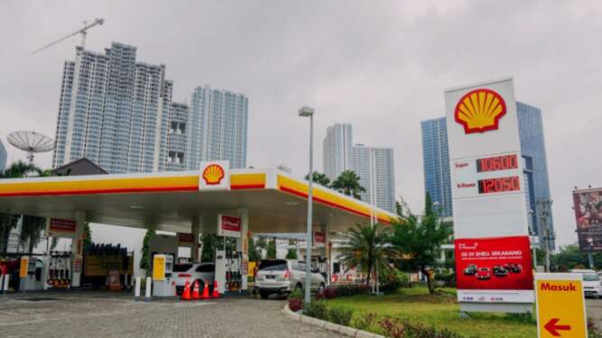 Foto: PT Shell Indonesia membantah kabar bakal menutup seluruh unit stasiun pengisian bahan bakar umum (SPBU) di Indonesia.