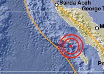 Gempa M 5,1 Guncang Sinabang Aceh