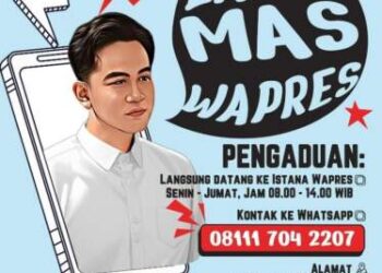 ‘Lapor Mas Wapres’, Warga Bisa Mengadu Langsung ke Istana
