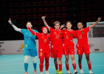 Timnas Futsal Putri Indonesia Bantai Myanmar 7-0