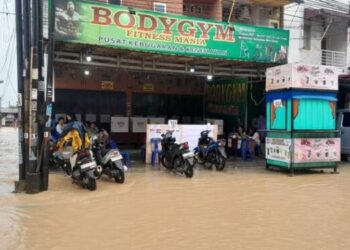 Banjir Besar di Medan, Banyak Warga Tak Nyoblos Pilih Selamatkan Diri