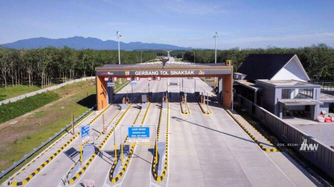 Foto: Pintu tol.