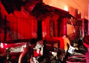 9 Rumah di Polonia Hangus Terbakar