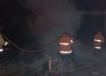 Rumah-Gudang di Lae Parira Dairi Hangus Terbakar