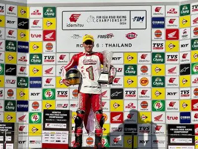 Foto: Astra Honda Racing Team (AHRT) menutup musim Asia Road Racing Championship (ARRC) 2024 dengan pencapaian luar biasa.(Istimewa)