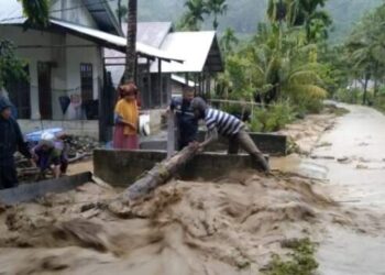 Puluhan Orang Terdampak Banjir Bandang Nagan Raya