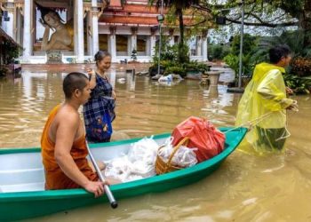 Banjir Terjang Thailand Renggut 35 Orang Tewas