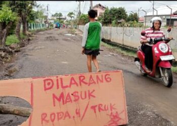 Warga Medan Marelan Blokir Jalan Pasar Nippon, Ini Penyebabnya