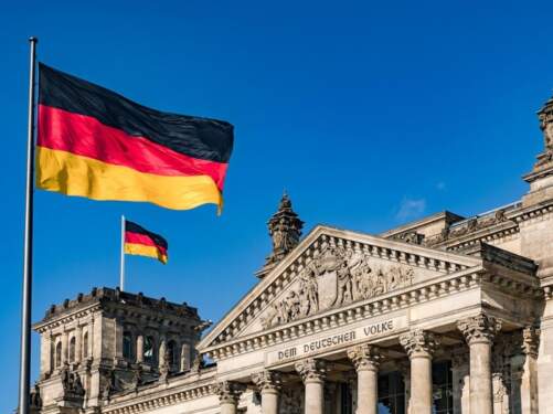 Foto: Bendera Jerman.