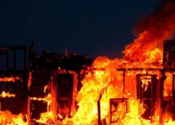 2 Rumah di Dolok Marlawan Simalungun Terbakar